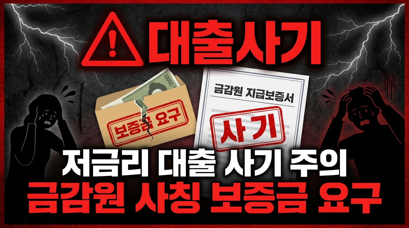 "신용등급만 올리면 됩니다"... 금감원 사칭에 속아 4,200만원 날렸습니다